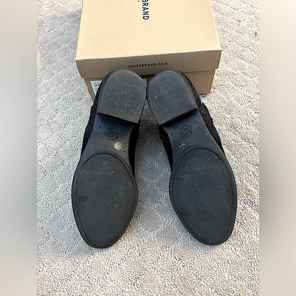Lucky Brand Brintly Nubuck Booties | Color: Black | Size: 9 | Gently Used - Picture 6 of 6